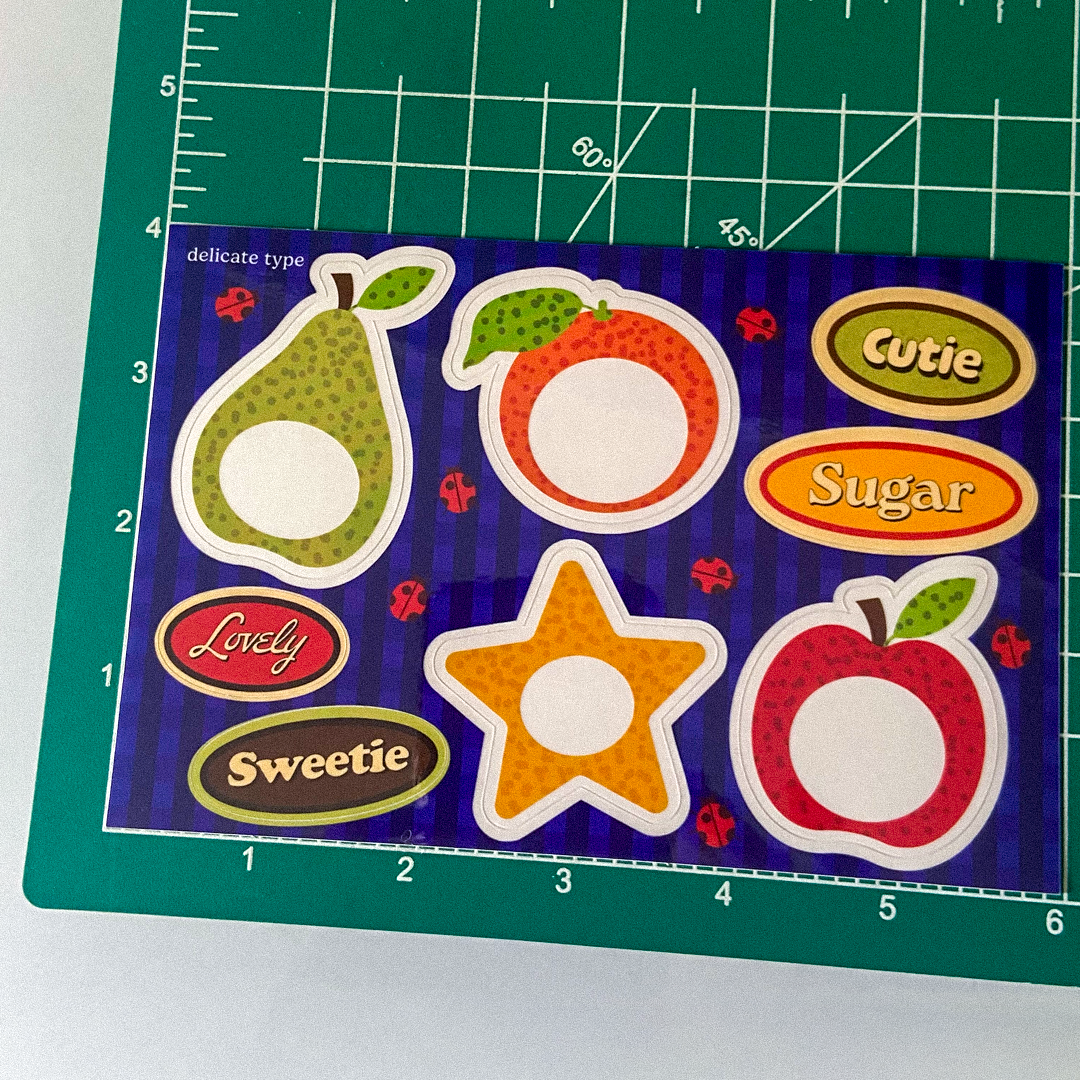 Spring Picnic Sticker Sheet