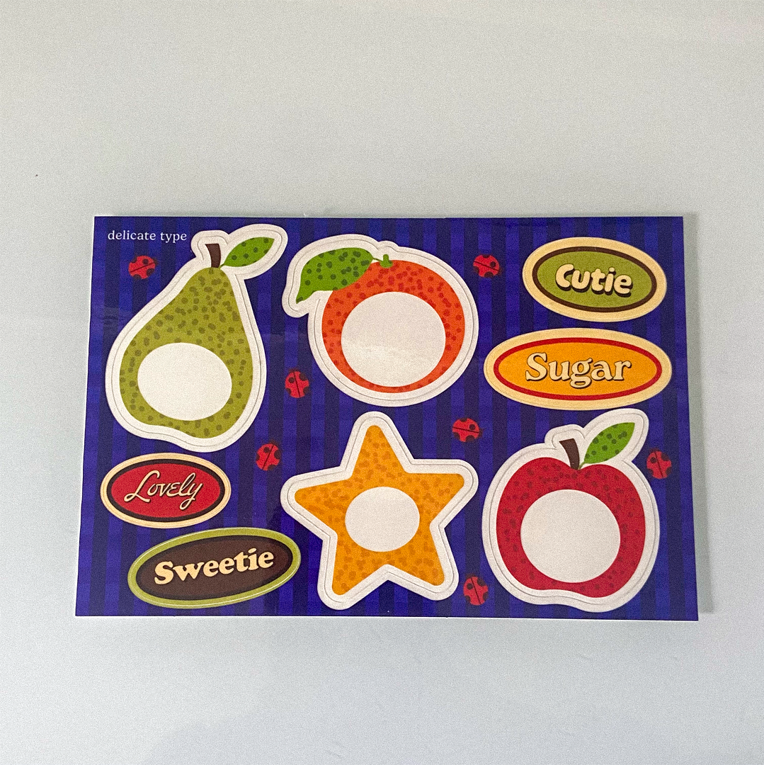Spring Picnic Sticker Sheet