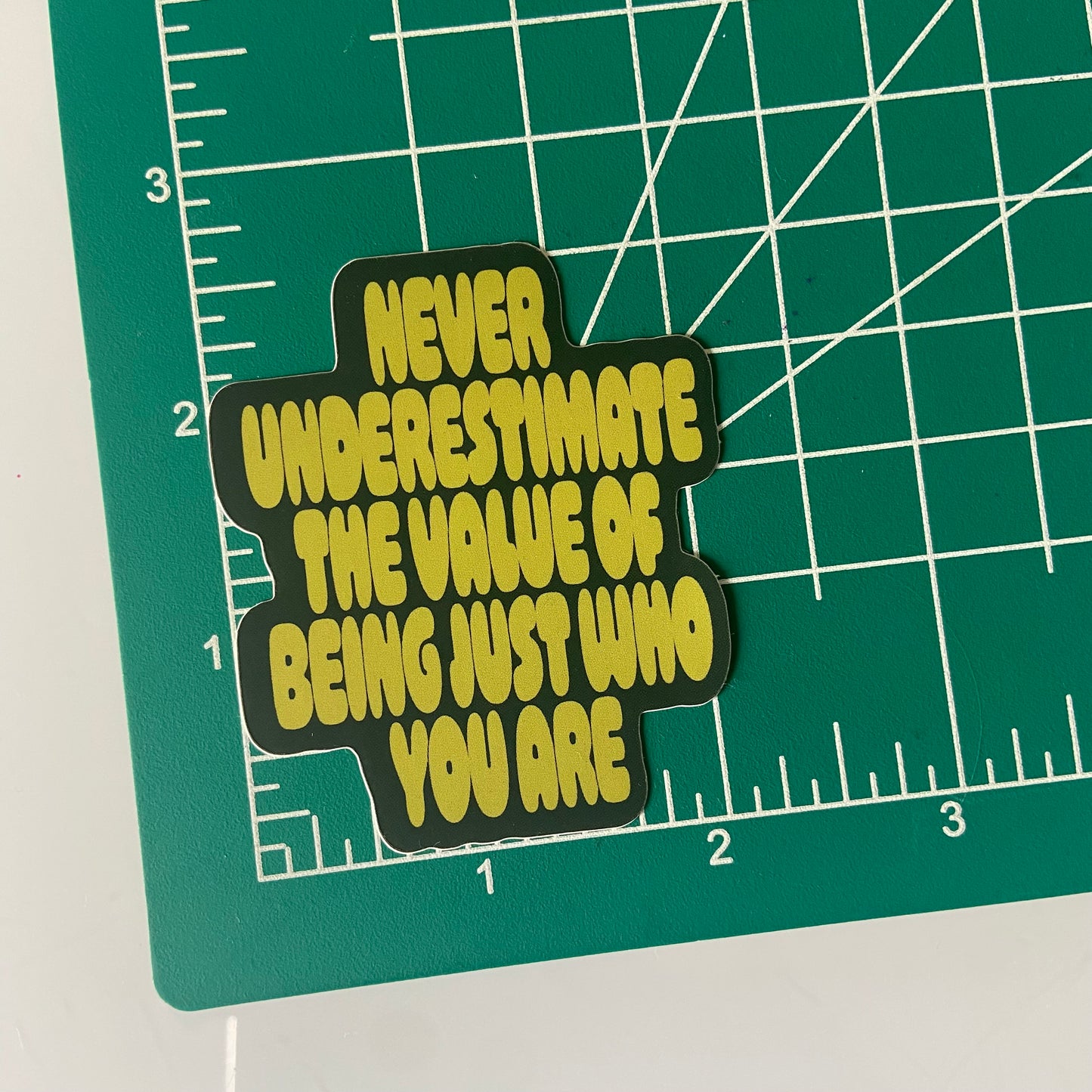 Be Who You Are Sticker
