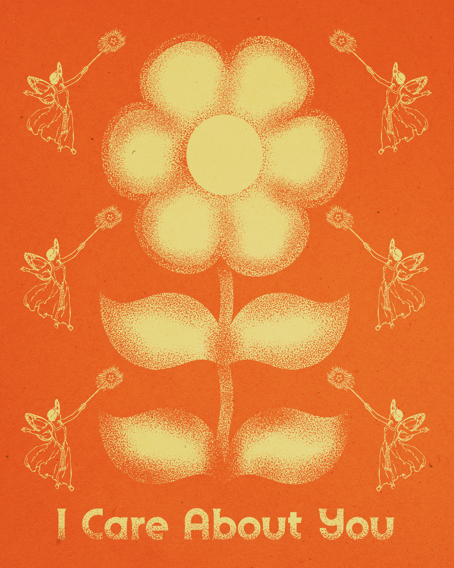 I Care About You Print