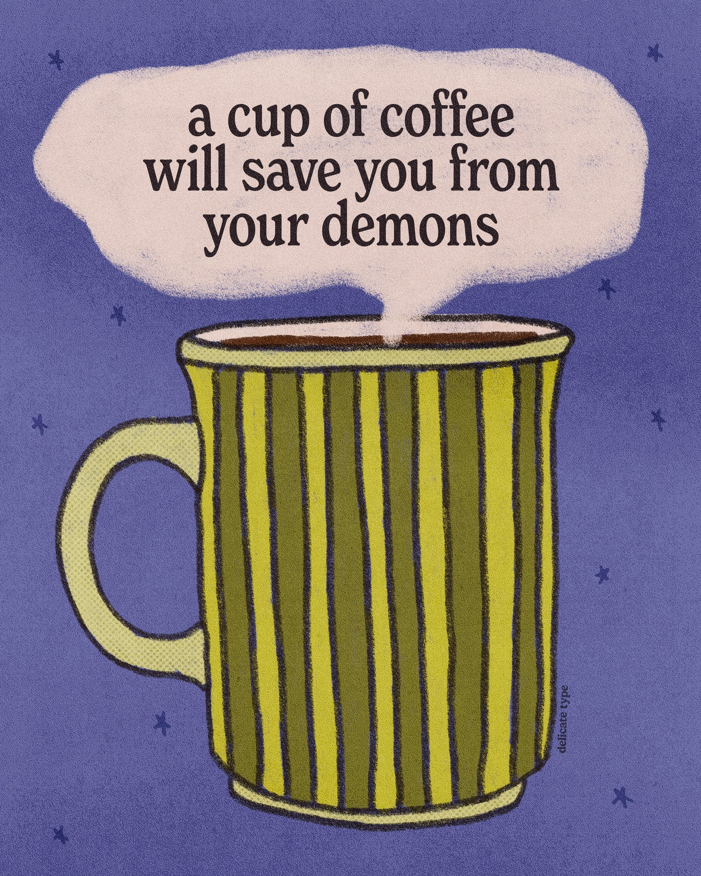 A Cup of Coffee Print