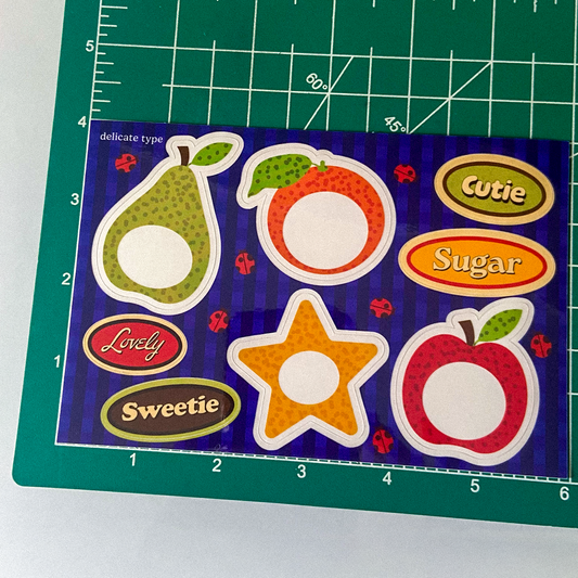Spring Picnic Sticker Sheet