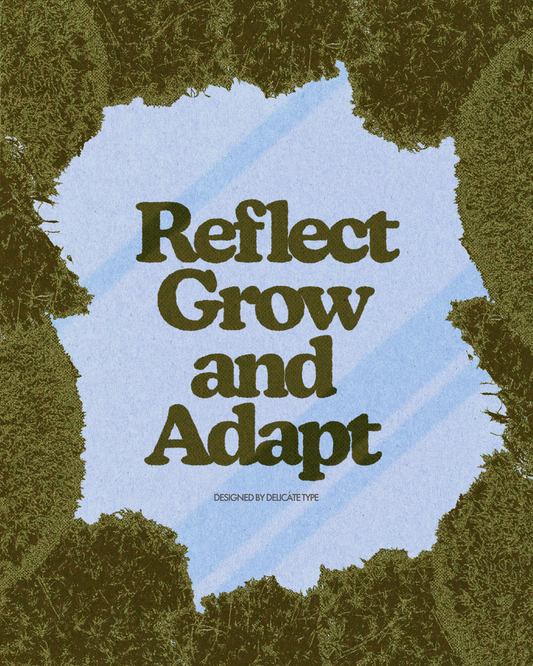 Reflect, Grow and Adapt Print