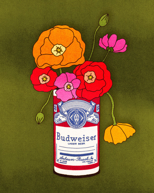 Bud Flowers Print