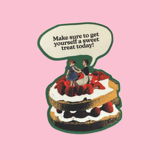 Get a Sweet Treat Sticker