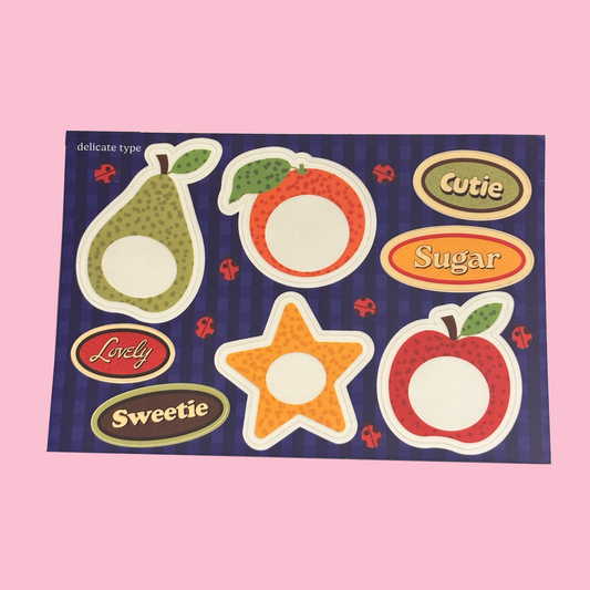 Spring Picnic Sticker Sheet