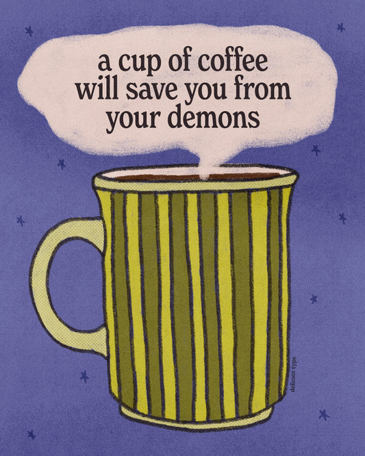 A Cup of Coffee Print