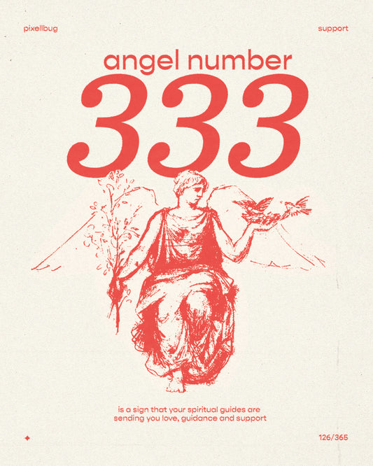 Angel Number 333 Print